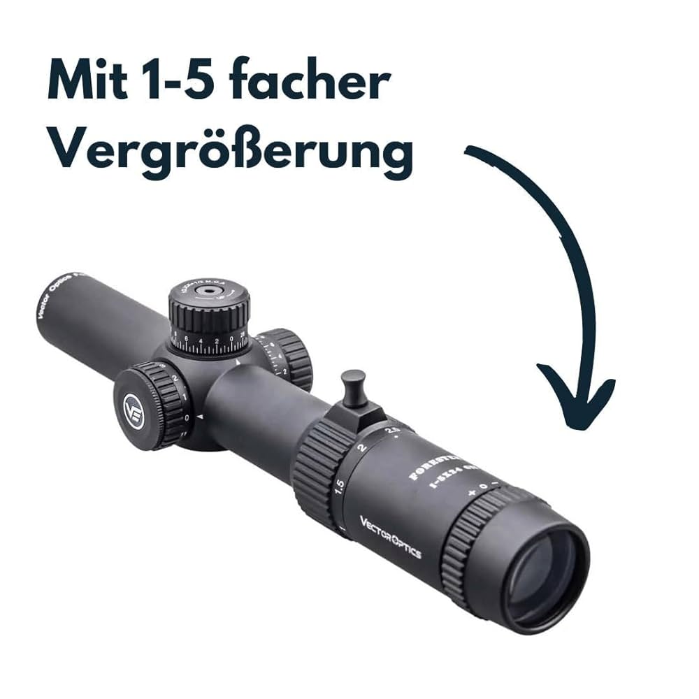VECTOR OPTICS スコープ Forester SCOC-03II Forester 1-5x24SFP GenII Riflescope - Vector Optics – Vector